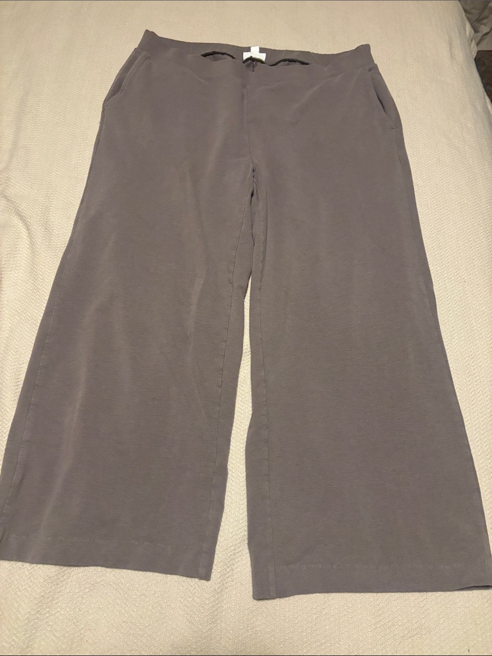 J. Jill Wide-Leg Pants in Slate Gray